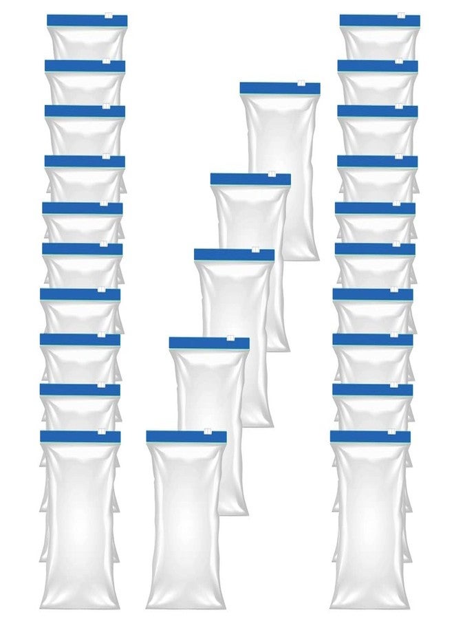 Nirvik Zip lock Pouches, Zip lock Bag For Storage, Freezer RE-USABLE Zipper Bags, Ziplock Bags For Fridge Storage, Medium 9"X 10"(22.86cm X25.4cm)(25) - Image 1